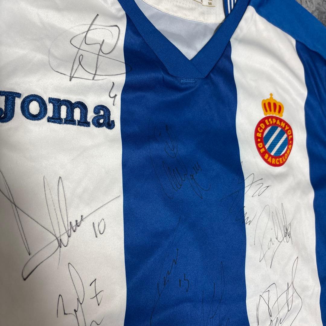 エスパニョール Enzo Roco サイン入りシャツ