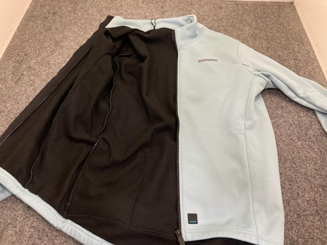 SHIMANO シマノ エレメント サイクリングジャケット ブルー XS