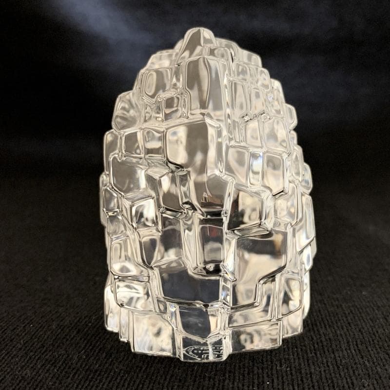 バカラ BACCARAT Hedgehog クリスタル ハリネズミのオブジェ