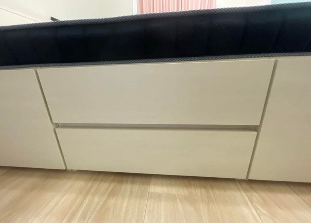 ベッドフレーム　ニトリ　ジオチェスト　廃盤　ベッド　シングル