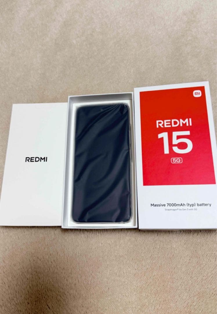 REDMI 15 5G 128GB 本体 7000mAh