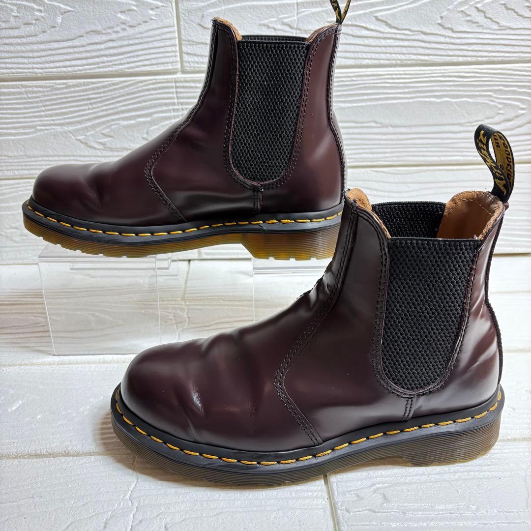 ✨美品✨ドクターマーチン 2976 チェルシーブーツ UK4チェリーブラウン