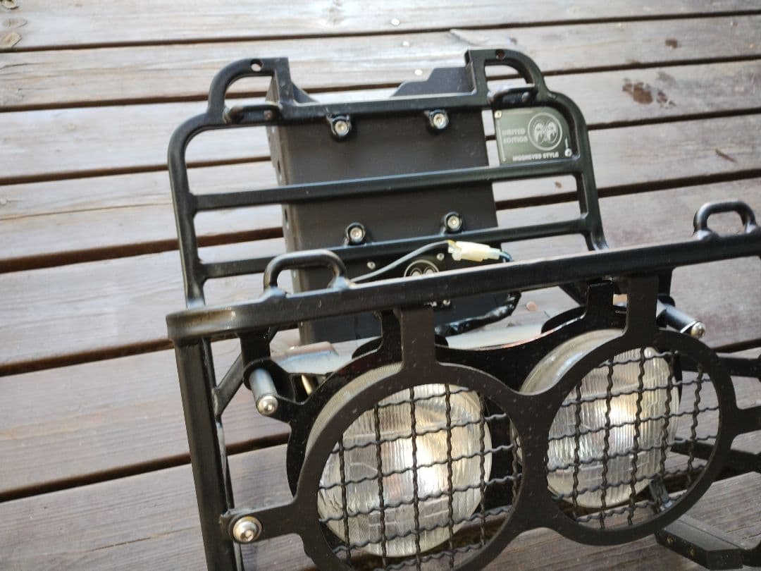 ハンターカブ デュアルヘッドライトフロントラックキット【MOONEYES】