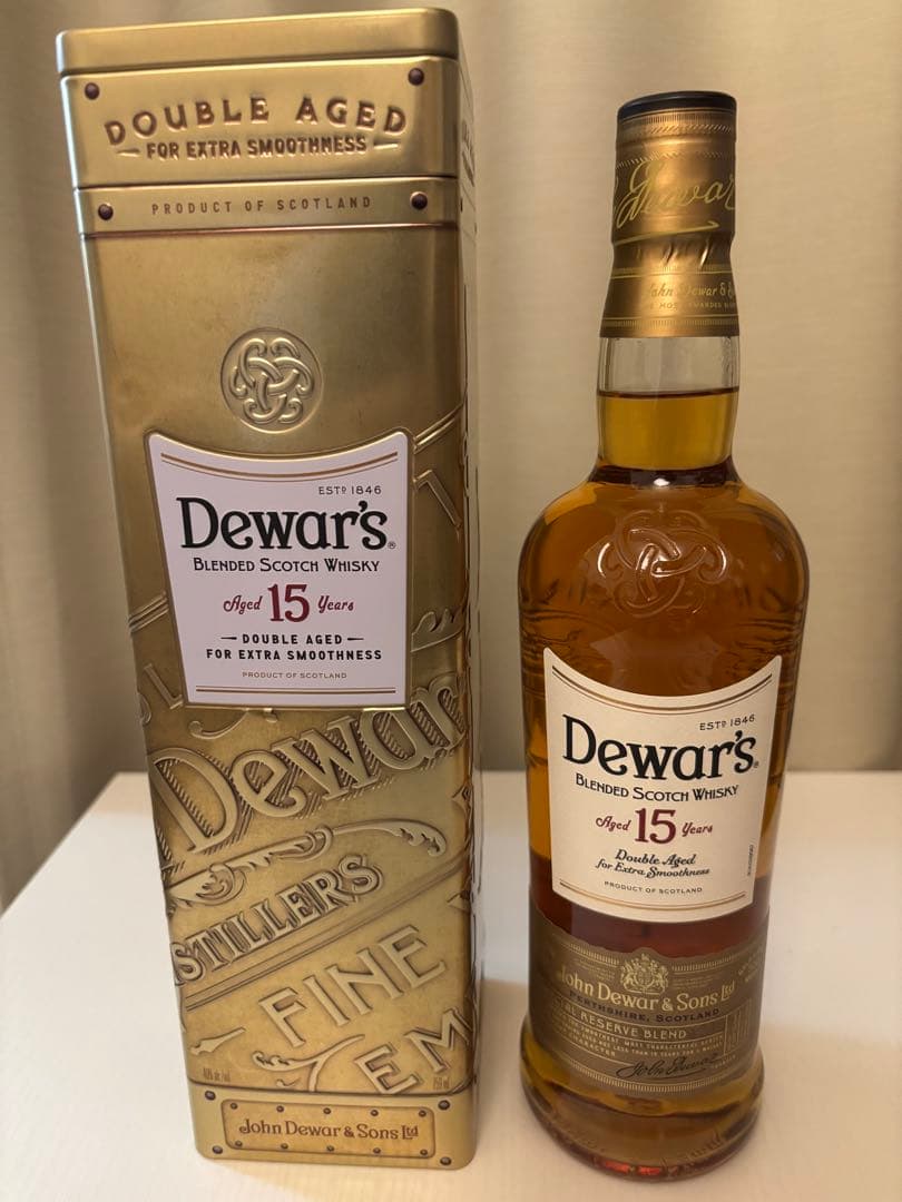 ウィスキー3本セット（ブルーラベル/デュワーズ15年/カバランNo.1）