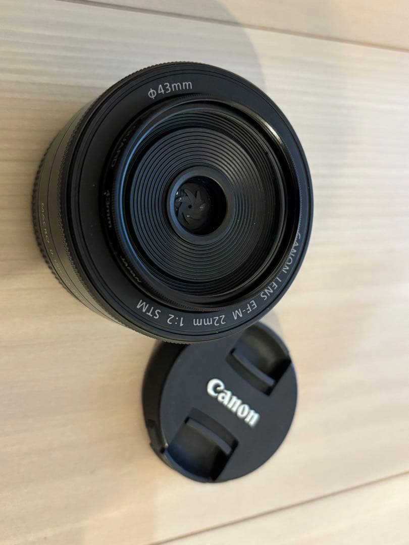 EF-M22F2 STM canon 単焦点レンズ