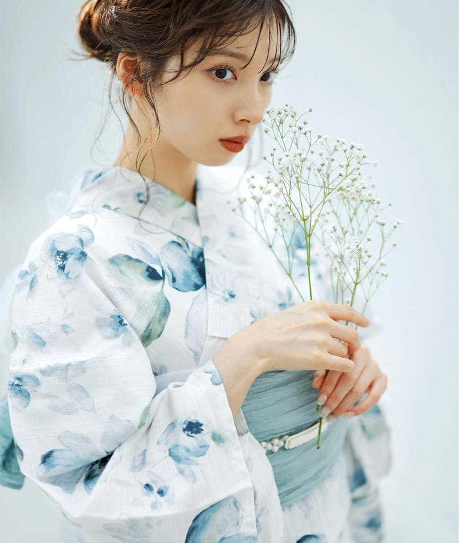 Dita 1人で着られる浴衣4点セット 和歌山染工日本染め