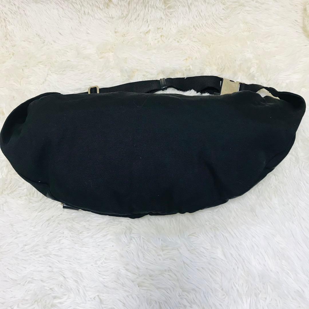 【極美品】グッチ ボディバッグ シェリーライン ナイロン ブラック