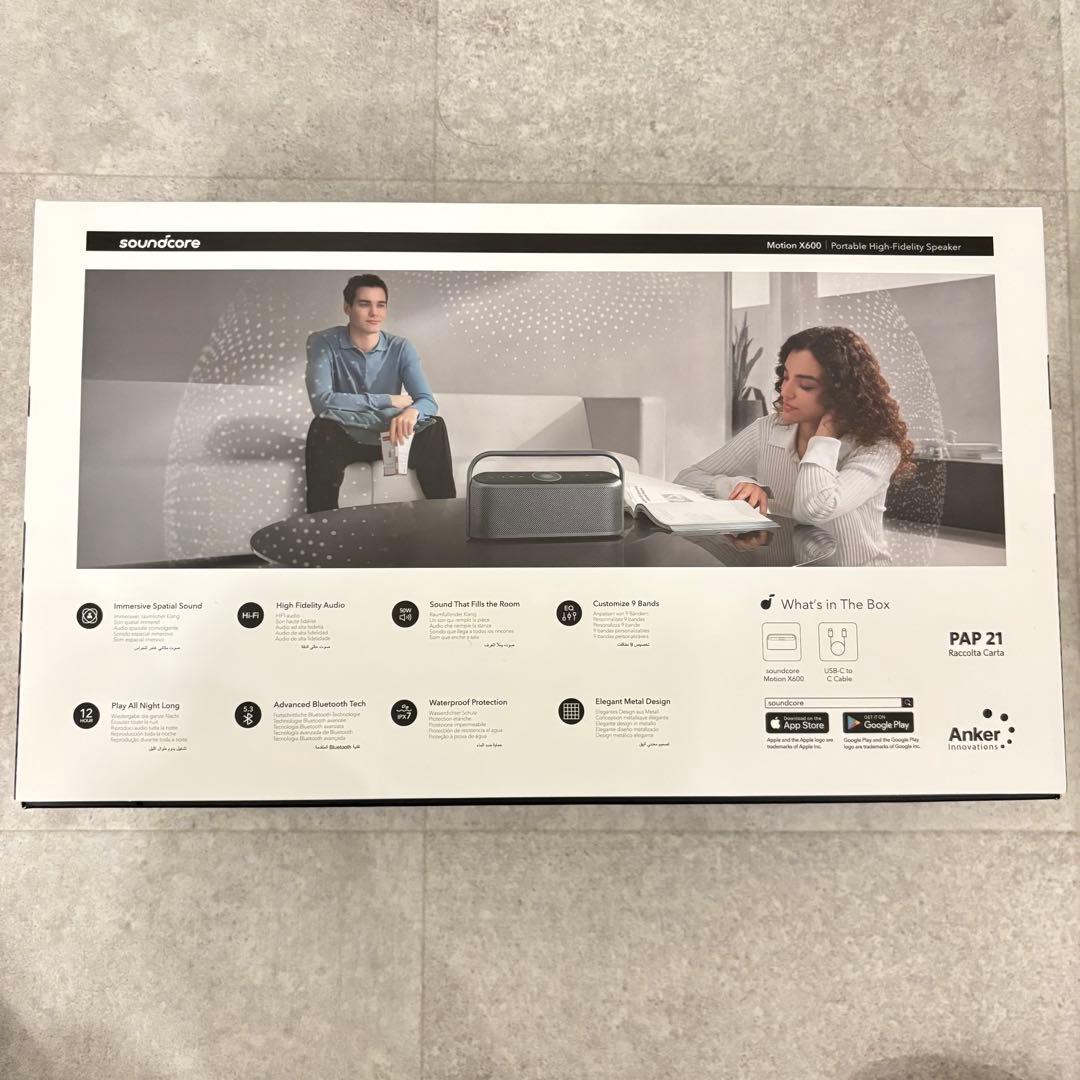 新品未開封 Anker Soundcore Motion X600
