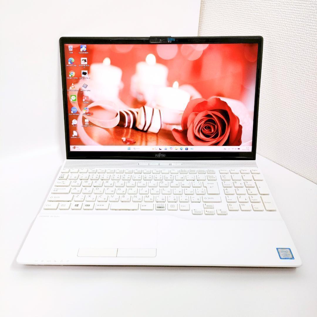 Windows11✨️第8世代i7/オフィス/SSD/富士通ノートパソコン/事務