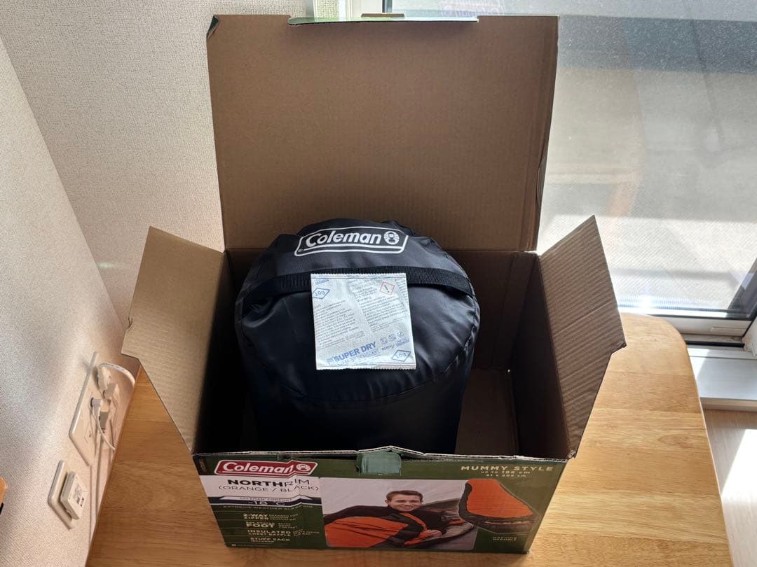 コールマン　coleman ノースリム　NORTHRIM シュラフ　寝袋　冬用②