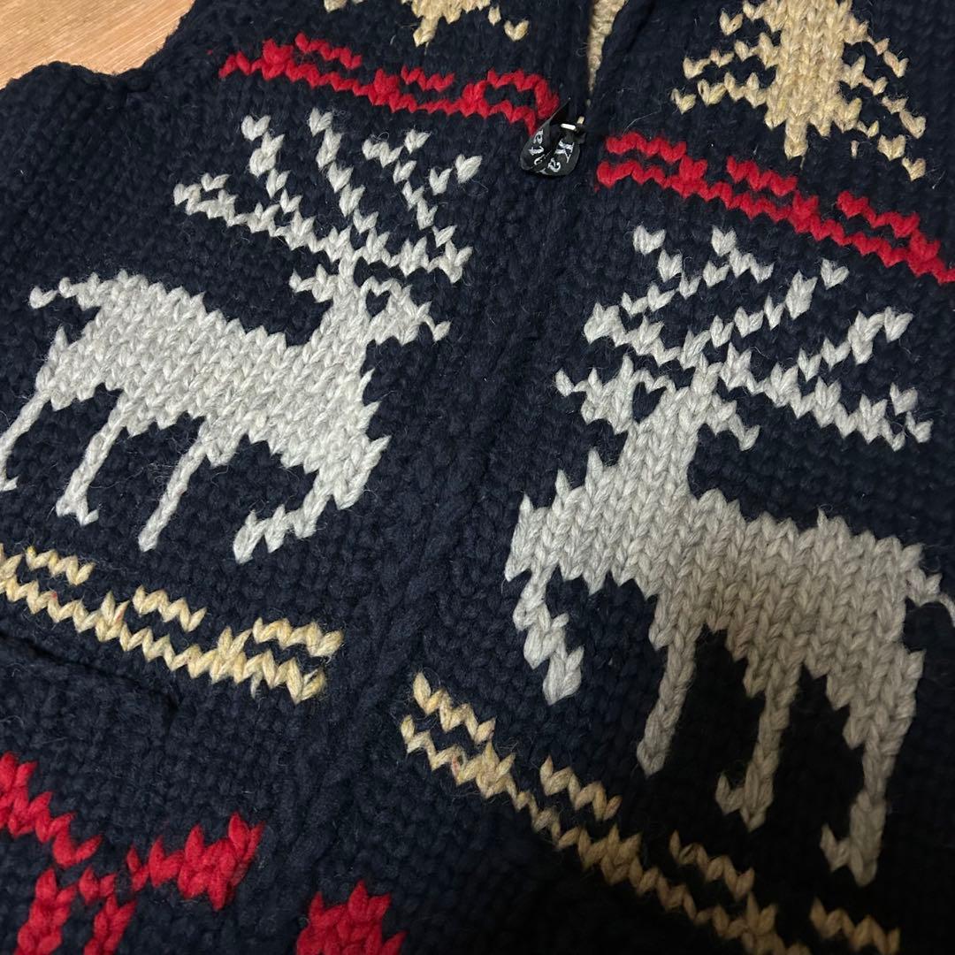 良品 カナダ製 KANATA 50's Vintage 復刻 カウチン ベスト