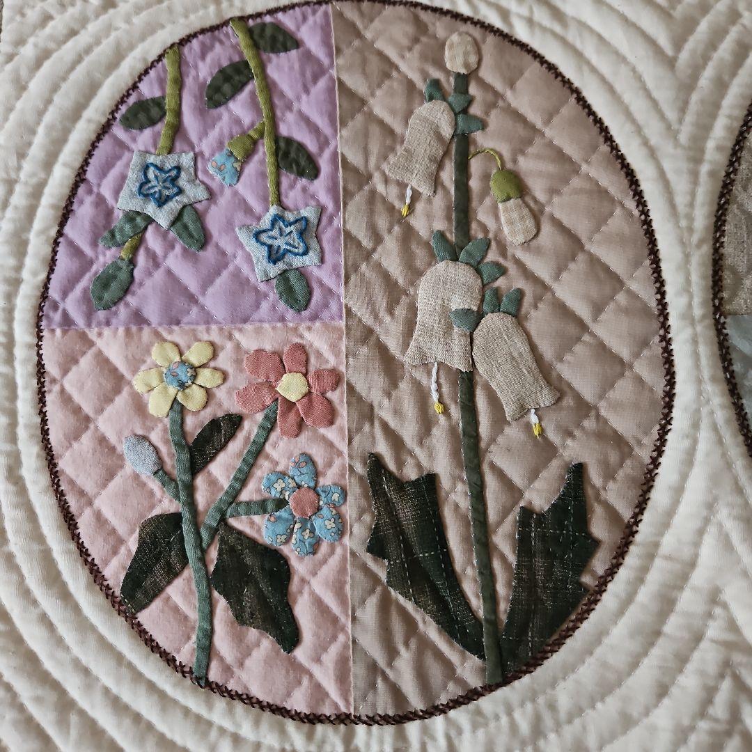 ✨四季の花✨パッチワークタペストリー