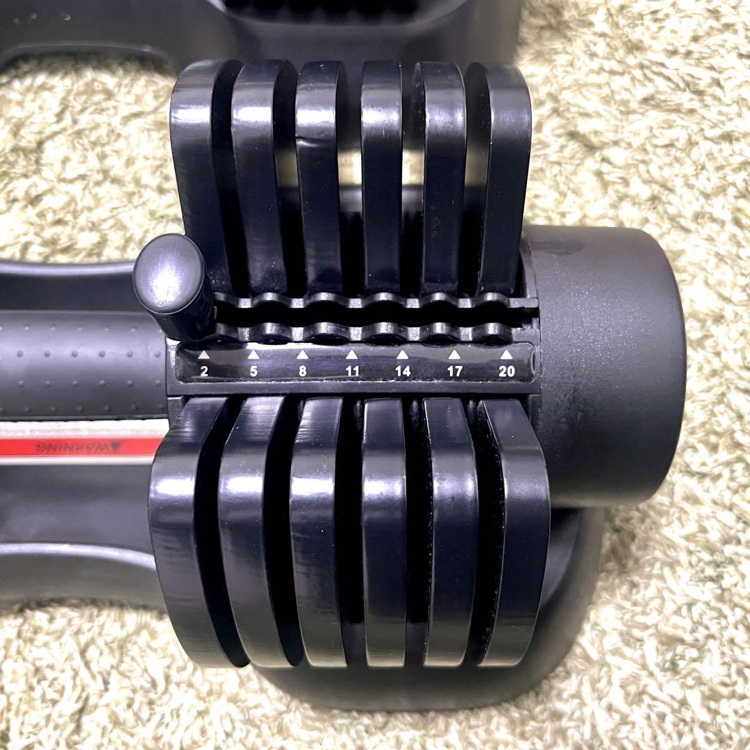 購入時注意！　2-② 片方　ATIVAFIT 可変式ダンベル 2-20kg