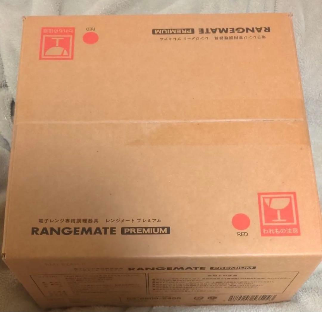 【最安】レンジメートプレミアム　レッド☆新品未開封☆最新モデル☆1年保証付