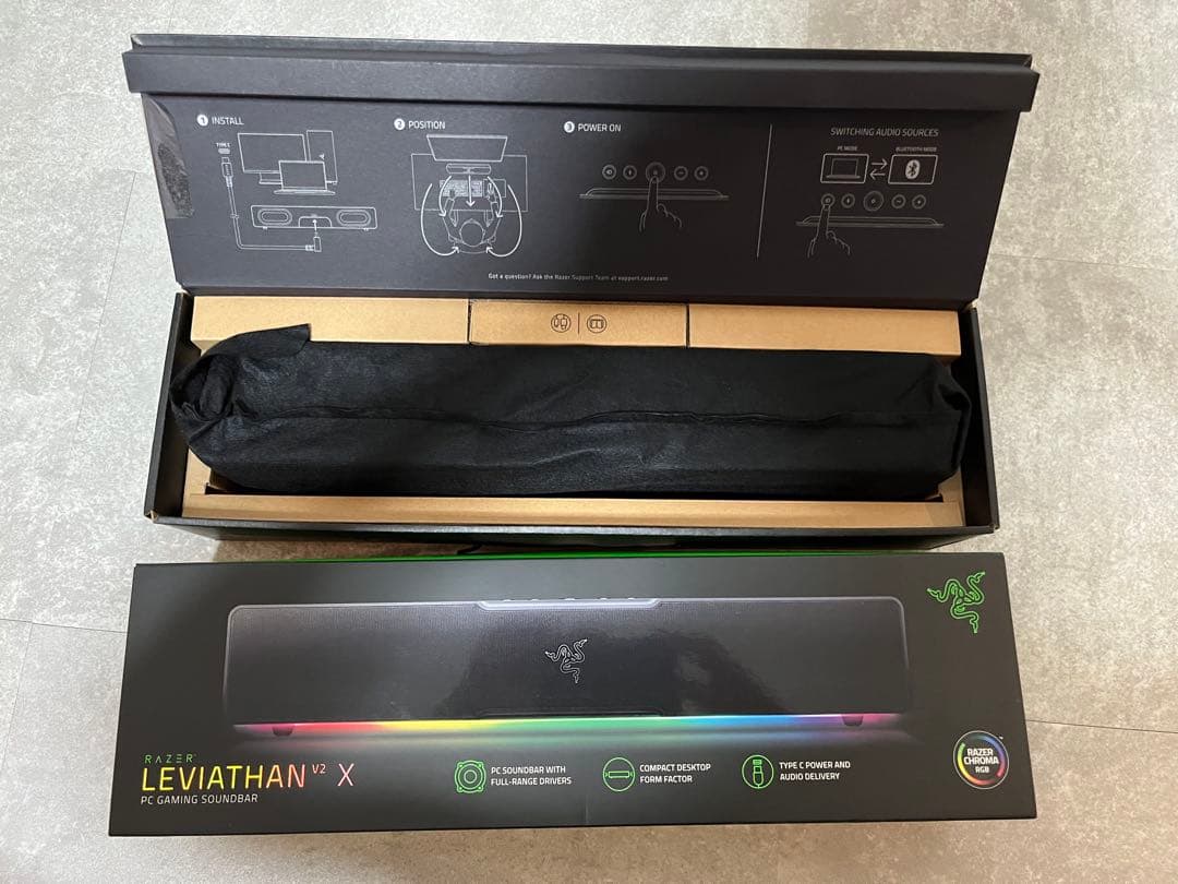 Razer LEVIATHAN V2 X ワイヤレススピーカー