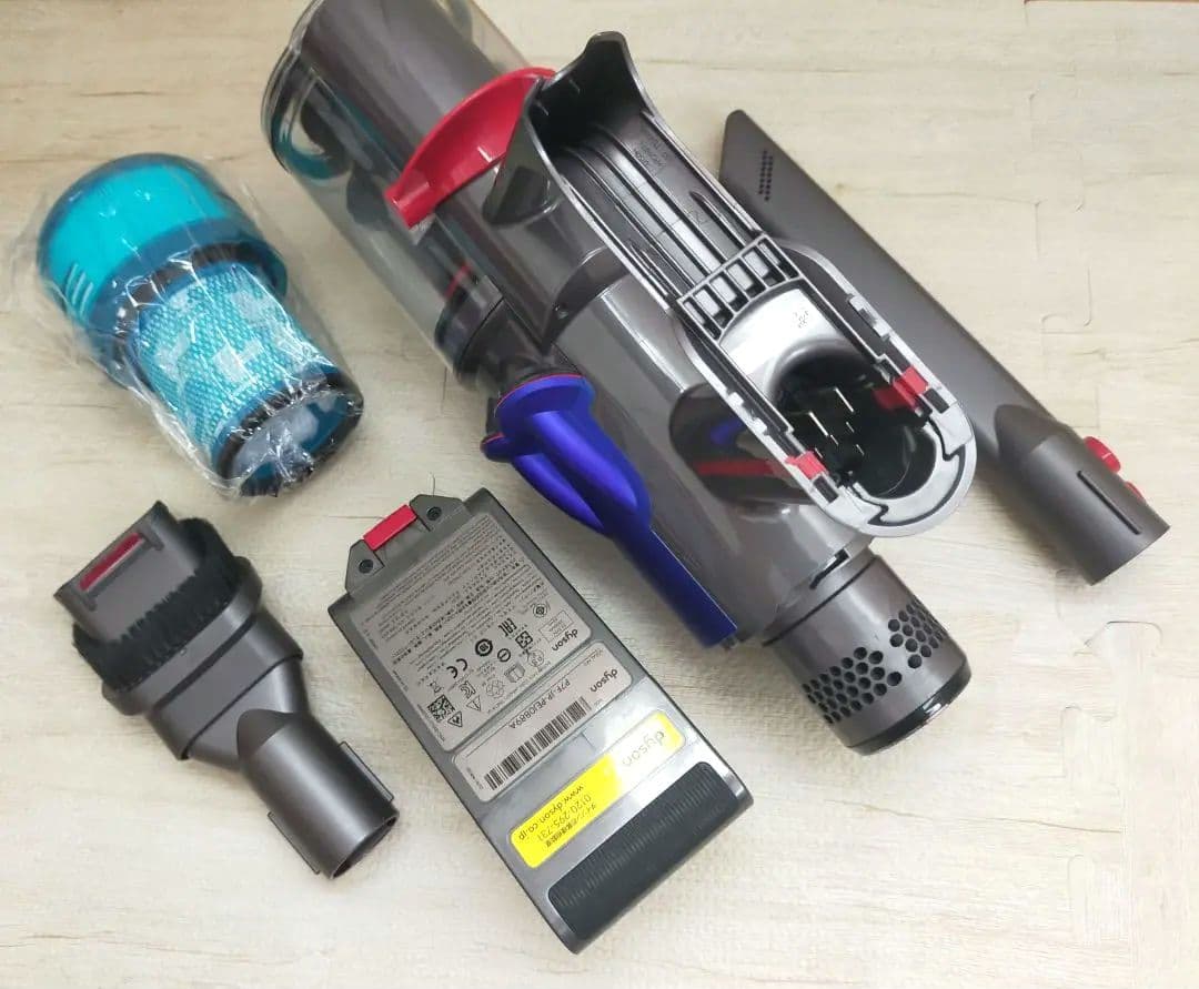 【分解洗浄】ダイソン SV20　V12 Detect slim 新品HEPA