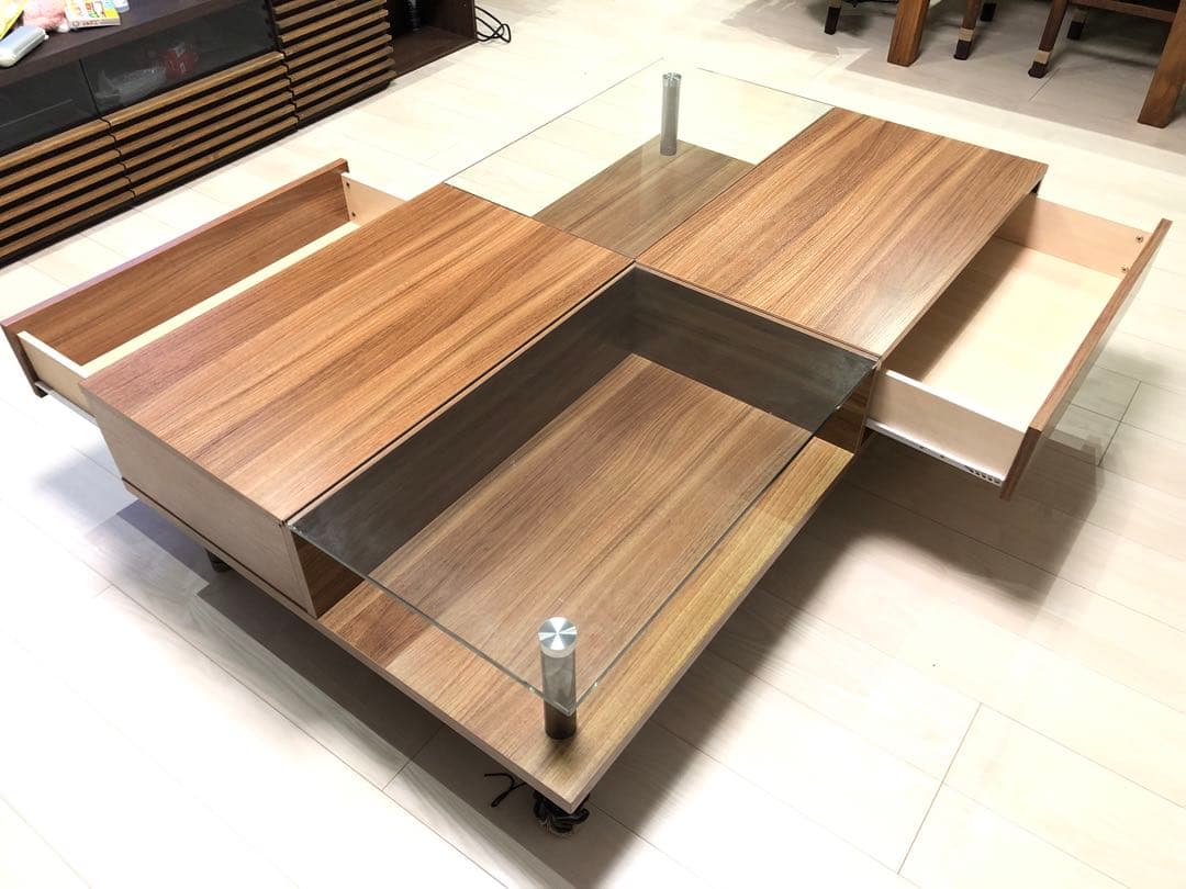 【値引き】リビングテーブル　ウッド調