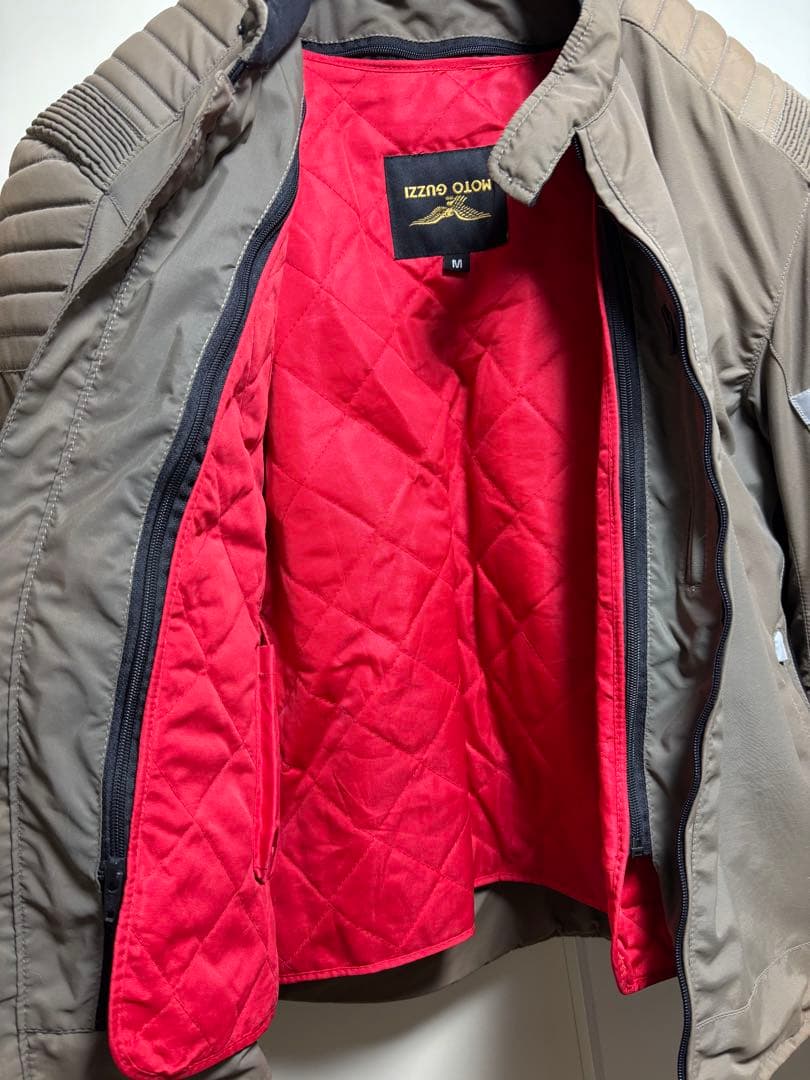 値下げMoto Guzzi ビンテージグリーンジャケット　M