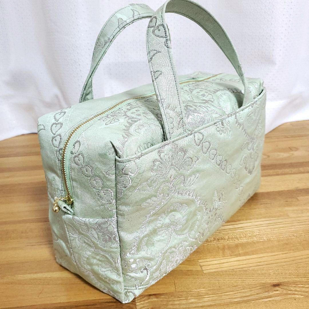 専用　大島紬、帯リメイク　ハンドメイド　利休バック