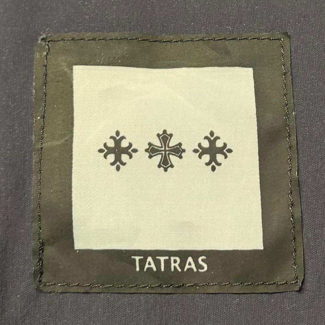 美品 TATRAS ダウン アウター ERCOLE カシミヤ ウール 肉厚 02