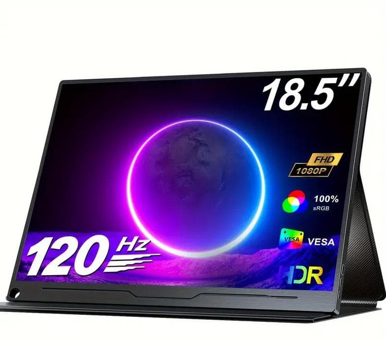 EVICIV M185E03 18.5\" ポータブルモニター 120Hz IPS