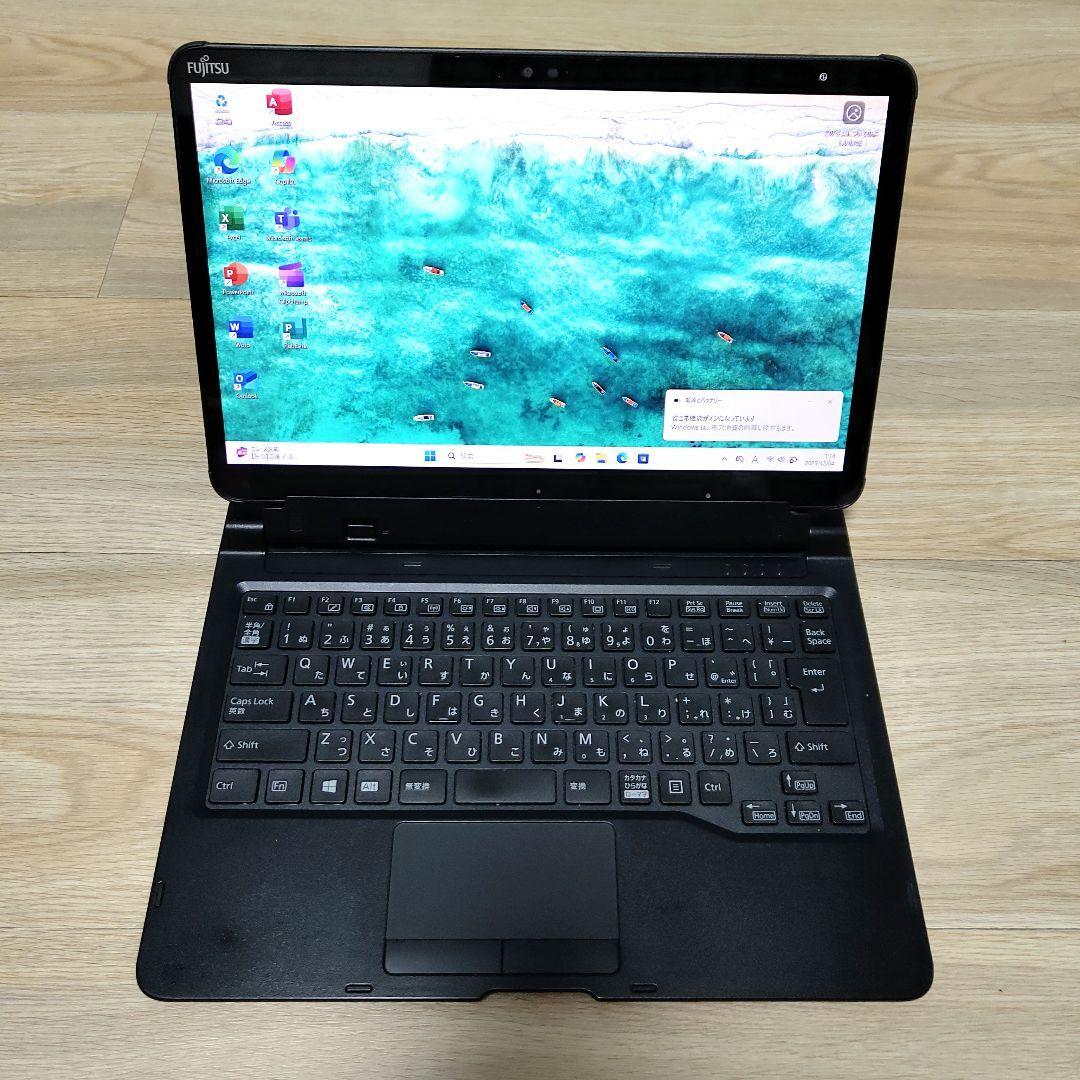 【Office付き】i5 11世代✨富士通 タブレットPC 2in1 SSD