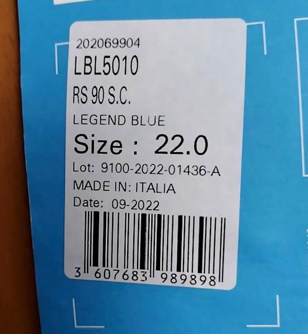 LANGE RS 90 SC スキー ブーツ legend blue 22㎝