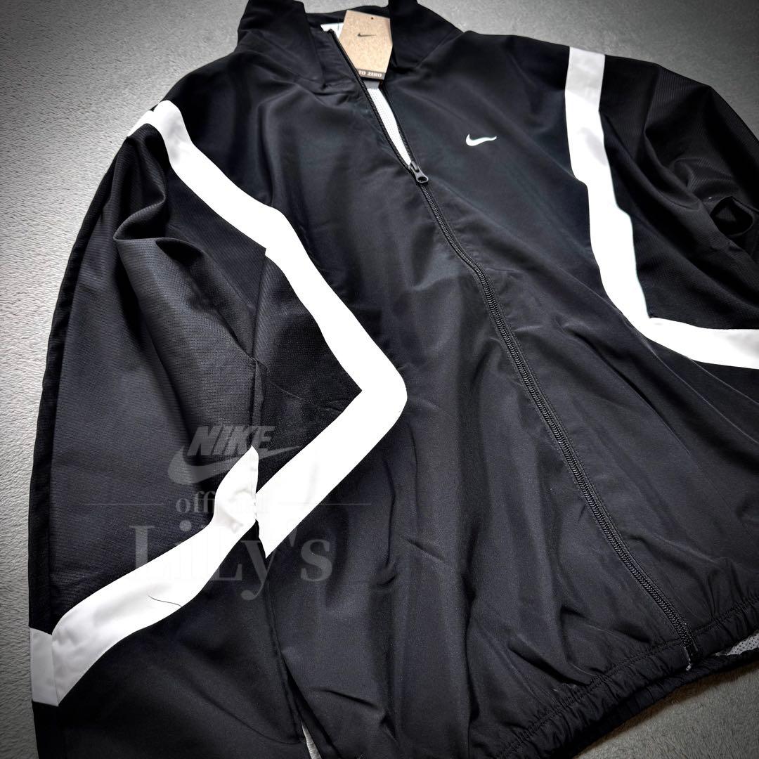 【Ｓサイズ】新品未使用　NIKE上下セットアップ　ウーブン　バスケ　黒　010