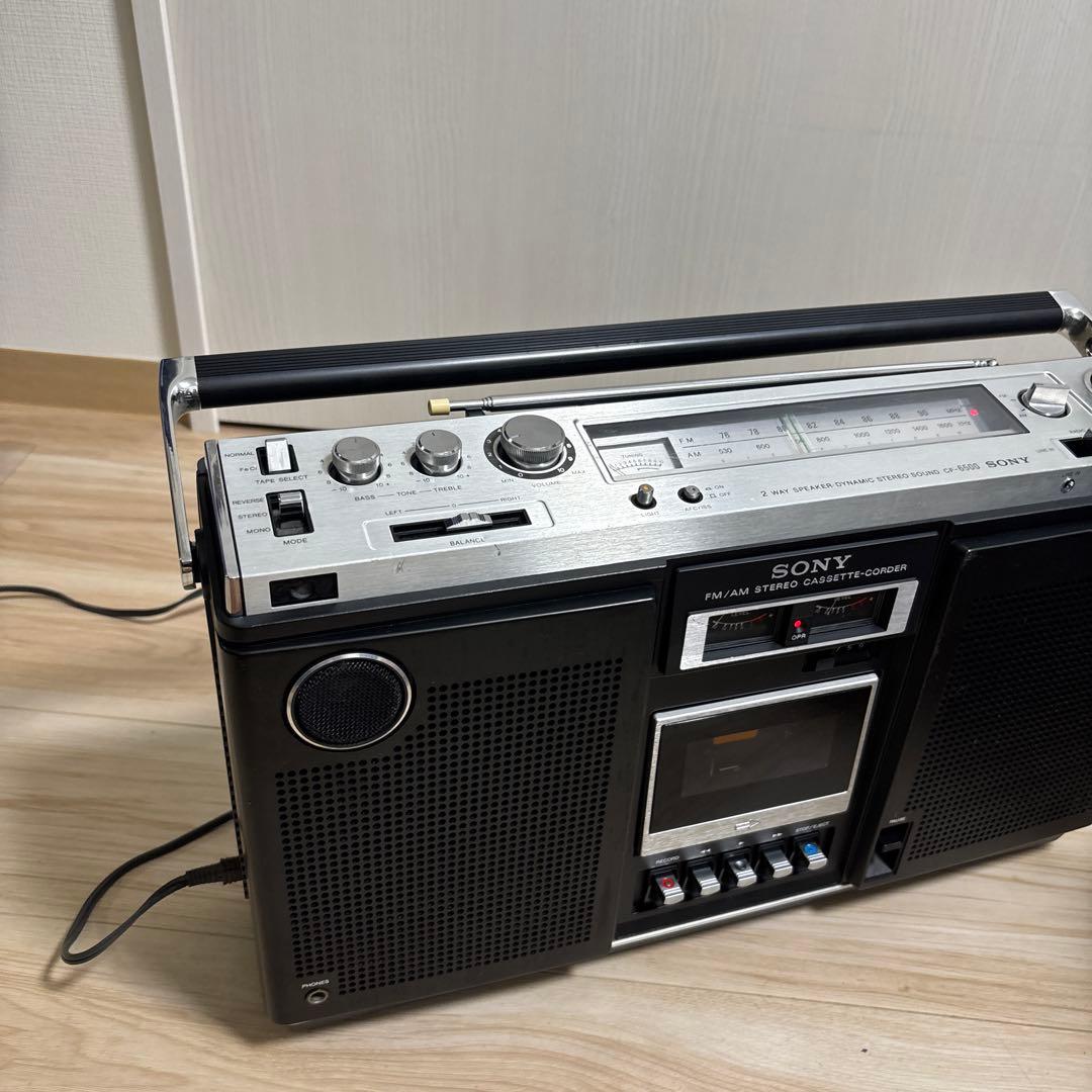 SONY CF-６５００ラジオ・ラジカセ