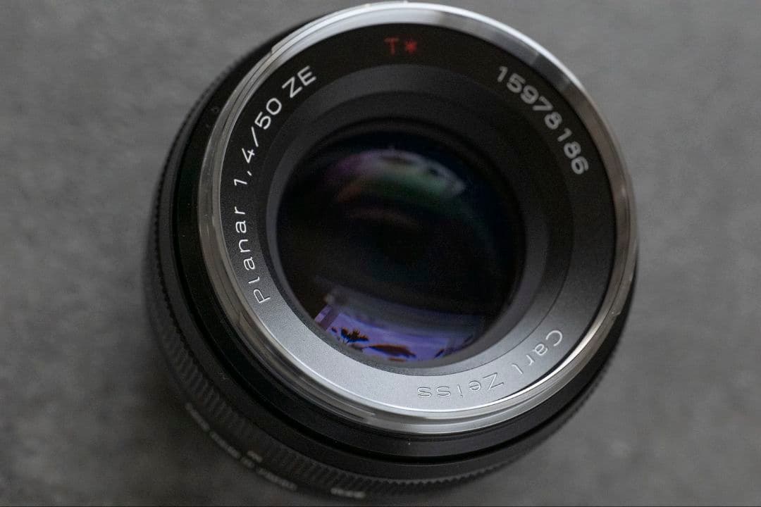 Carl Zeiss Planar 1.4/50 ZE 単焦点レンズ