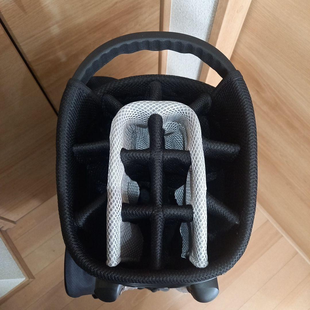 【新品未使用】LOVACE　14分割　スタンドキャディバッグ　ブラック