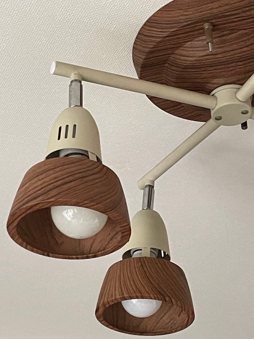 アートワークスタジオ　4連　天井照明　LED電球付き