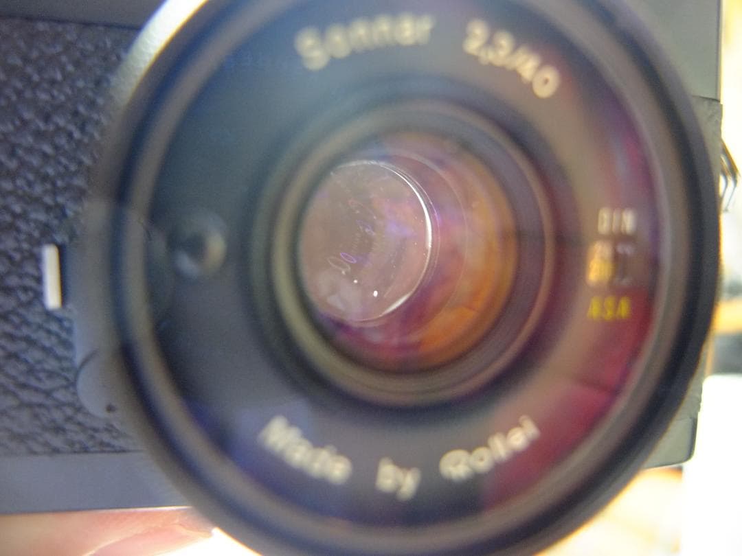 【実写確認整備品】ローライXF35／ゾナー40mmf2.3・Pフィルター付