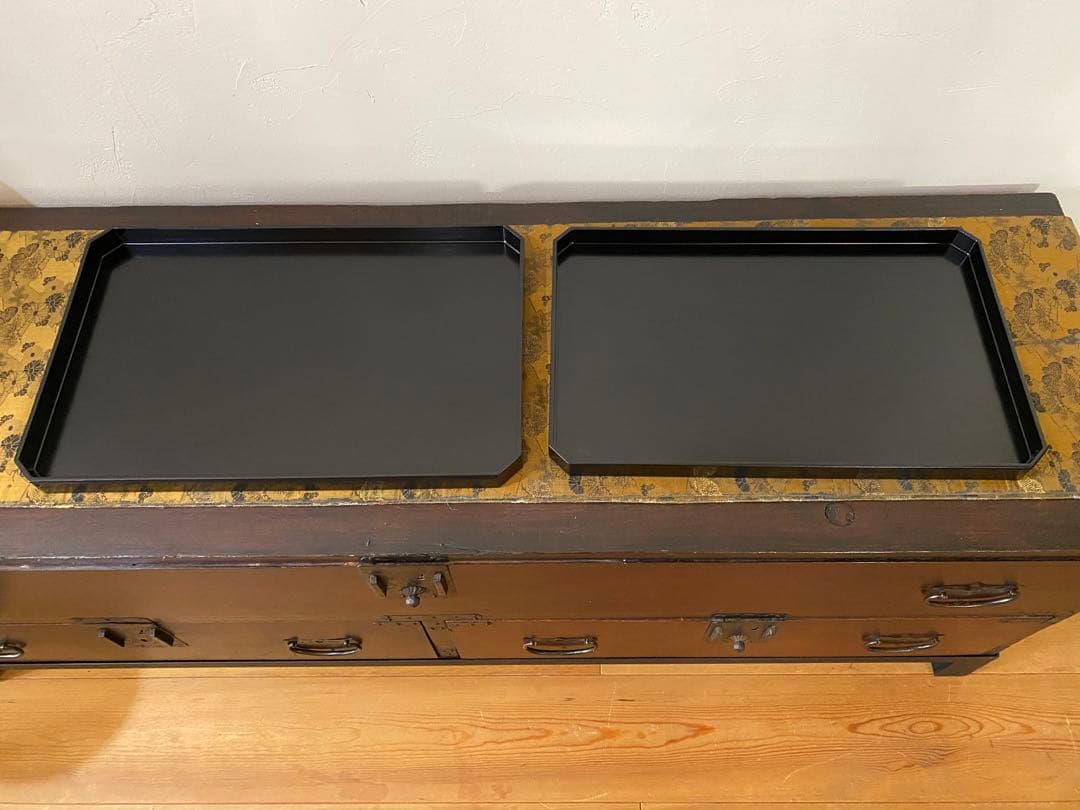 茶道具　懐石道具一式　新品未使用品　木製　本漆