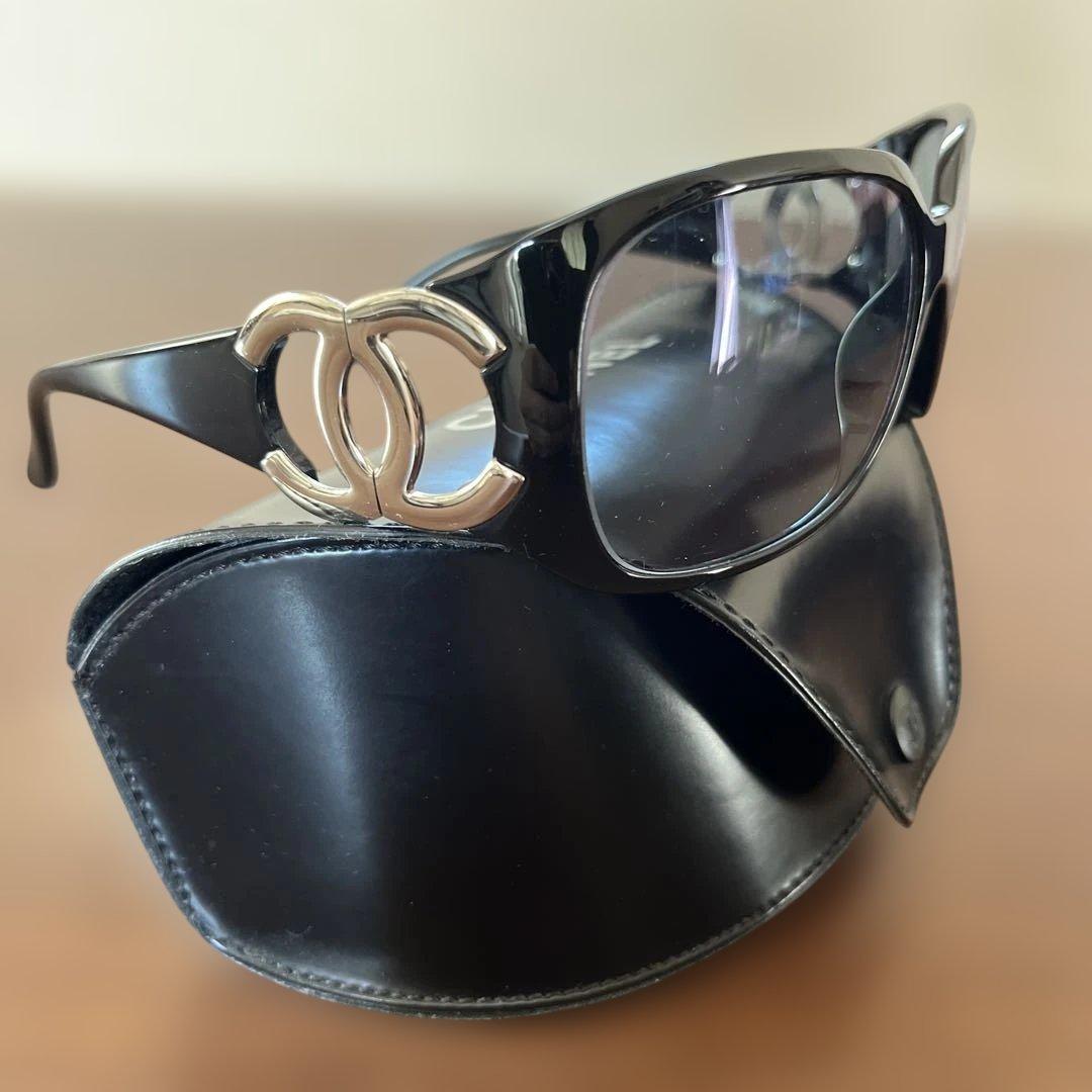 CHANEL sunglasses BLACK サングラス