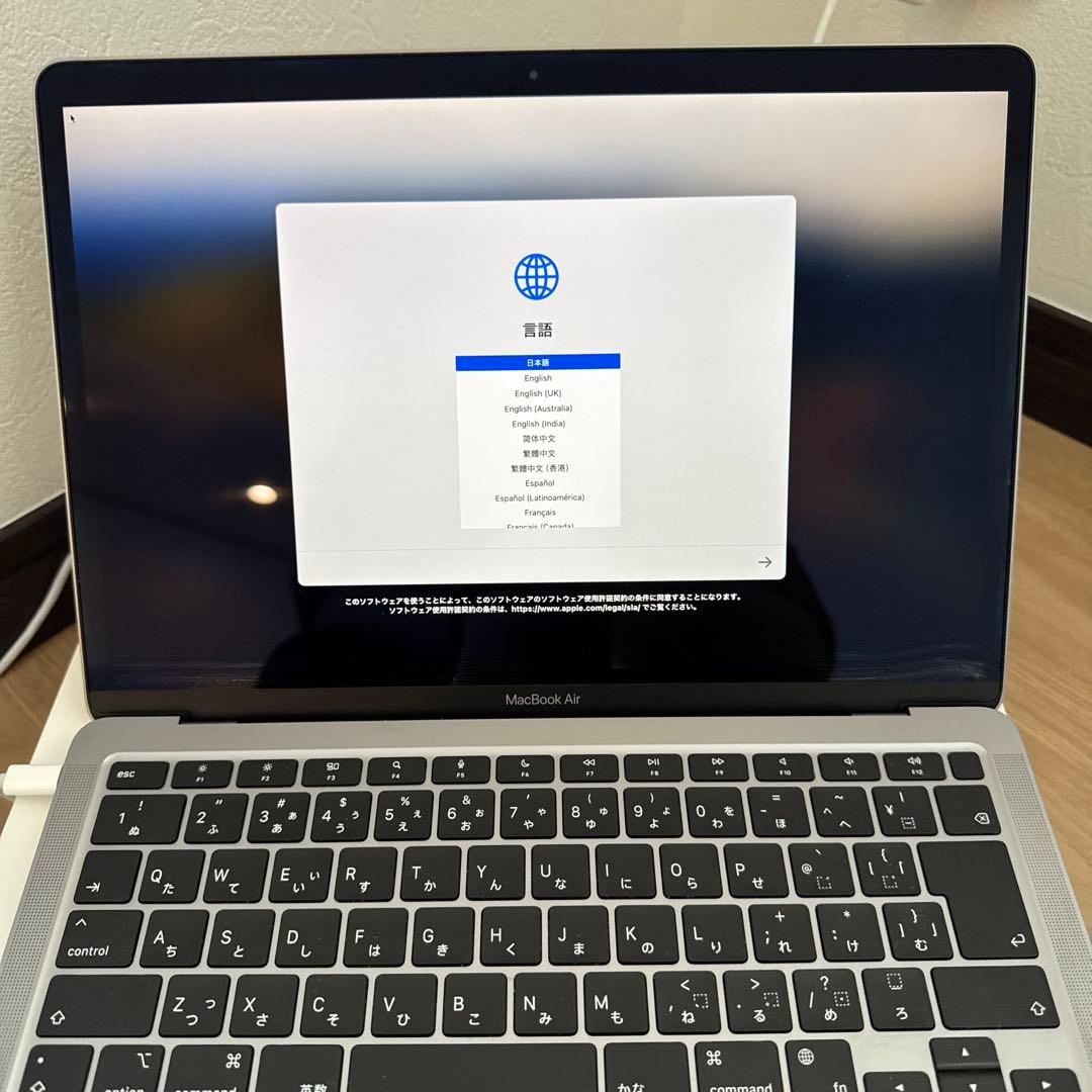 MacBook本体 MacBook Air 13-inch M1 8GB 256GB