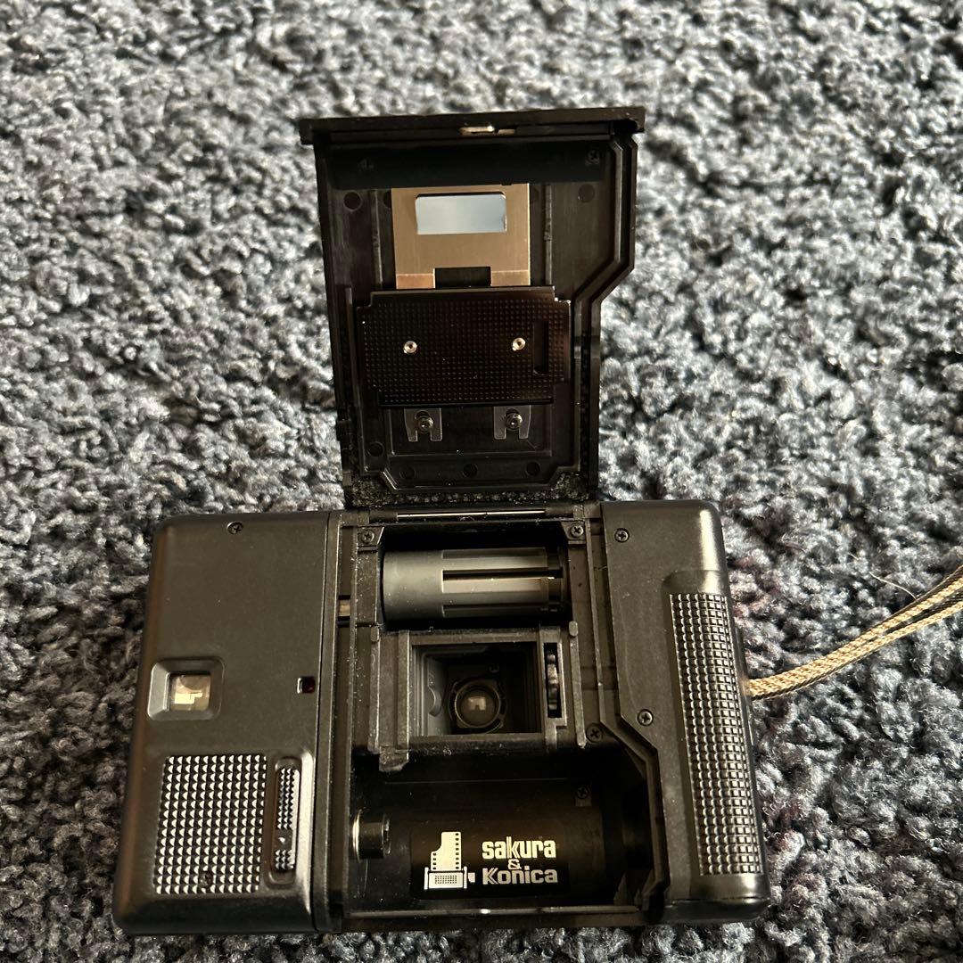 希少 コニカ Konica RECORDER レッド カバー付き