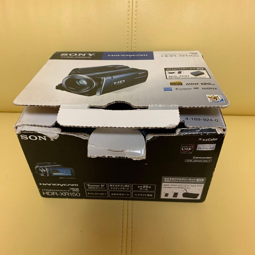 SONY HDR-XR150 ビデオカメラ 本体 本体HDD120GB