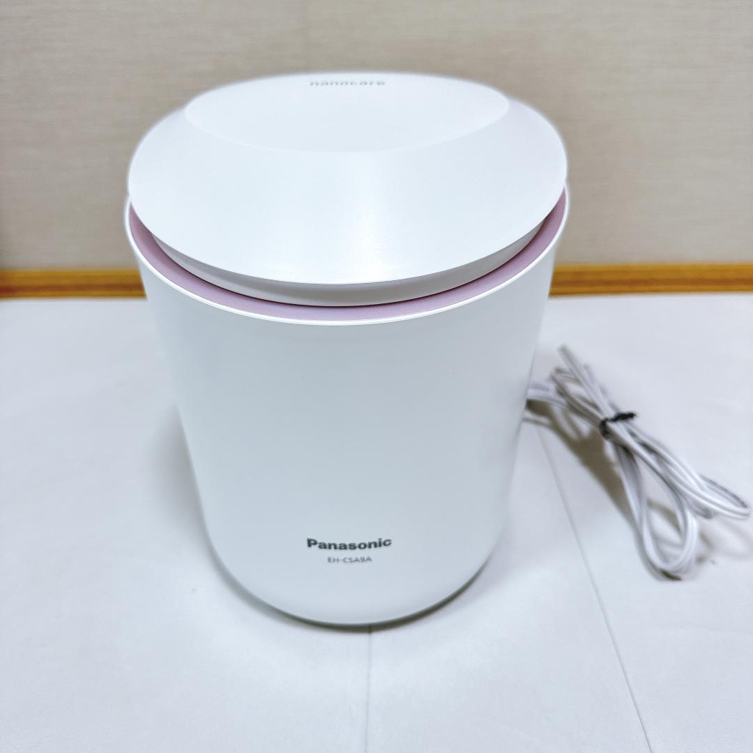 【未使用に近い】Panasonic スチーマー ナノケア EH-CSA9A-P