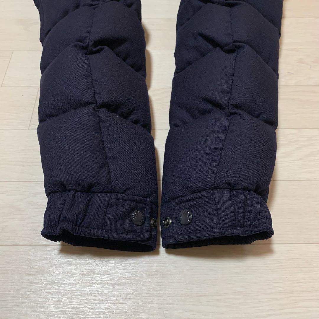 【鑑定済】モンクレール　 モンジュネーブル　ネイビー　1 クリーニング5D110