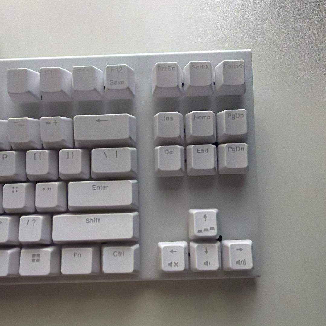 【ありす専用】REALFORCE GX1 45g 英語配列 ホワイト