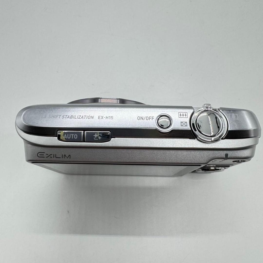 CASIO EXILIM ex-h15 シルバー コンパクトデジタルカメラ