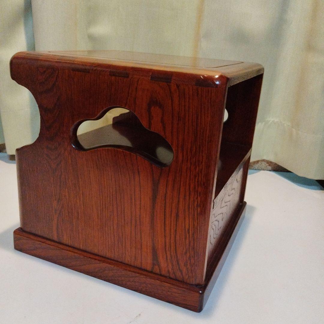 和室用台　木製品　収納　花台　　　小物置き台　電話台　多目的利用可能