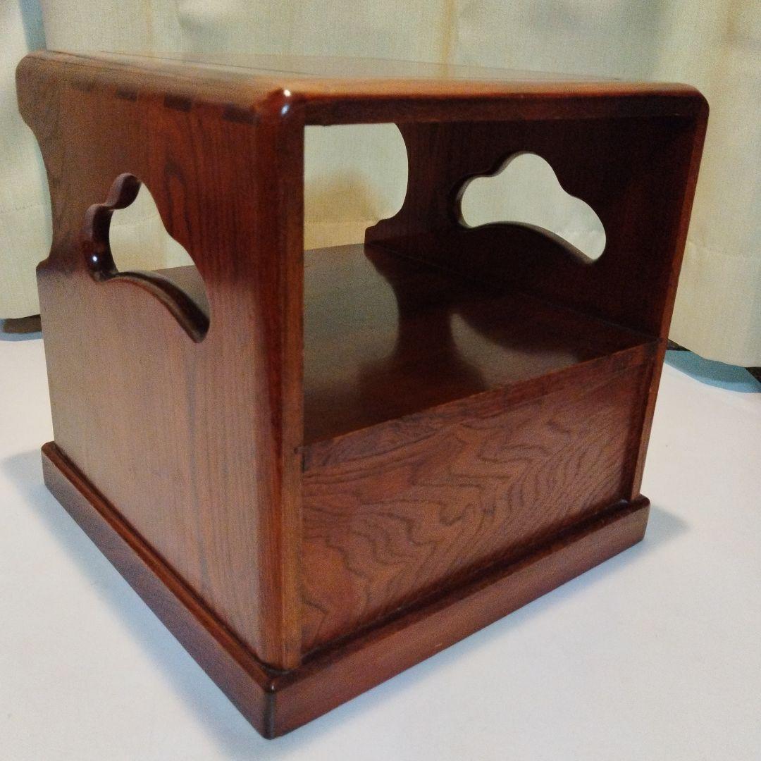 和室用台　木製品　収納　花台　　　小物置き台　電話台　多目的利用可能