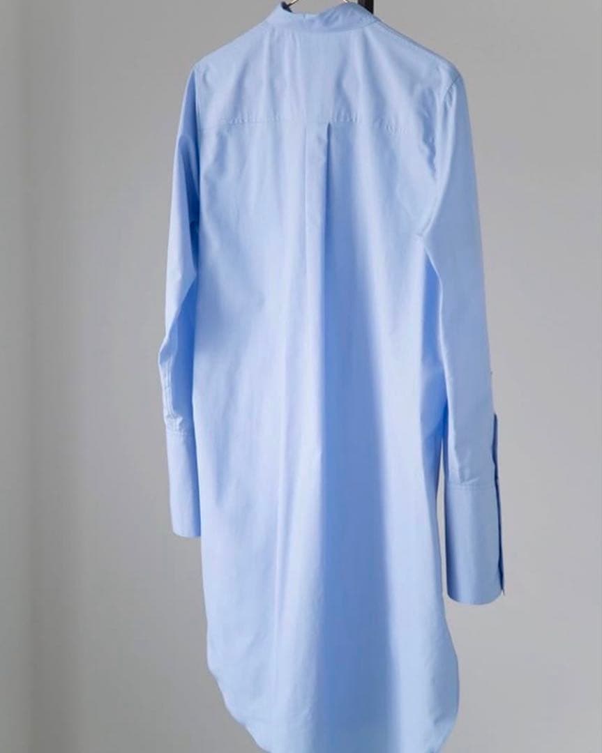 Herato ヘルト/loin. ロワン　ロングシャツ　ブルー　井川遥