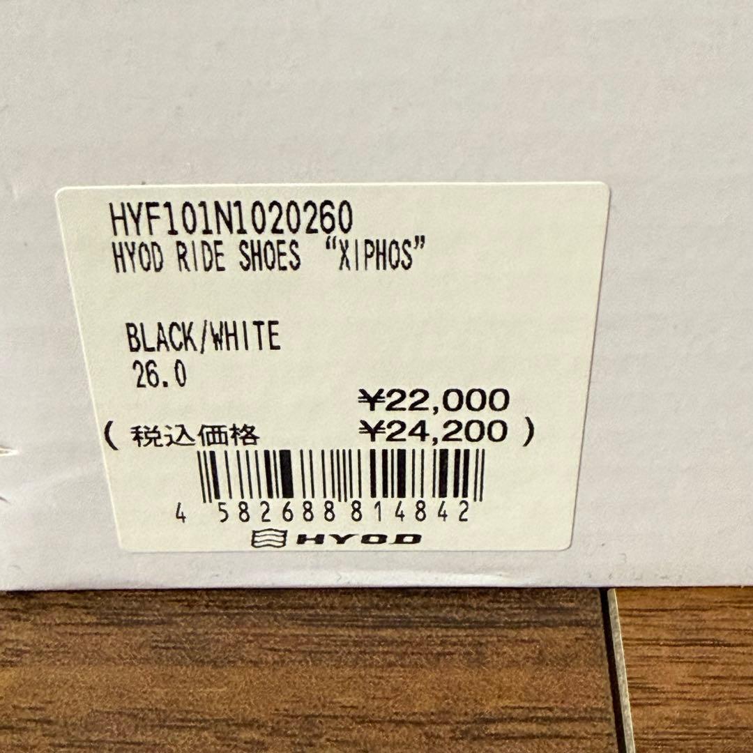 HYOD RIDE SHOES “XIPHOS” 26cm 新品