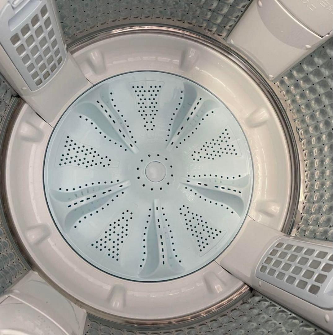 ★美品全自動洗濯機　液体洗剤柔軟剤自動投入/9.0kg/AQW-VA9N-W★