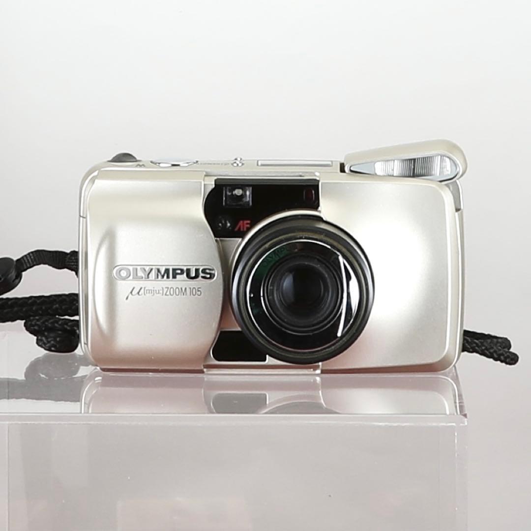 【完動品】Olympus μ [mju:] ZOOM 105 フィルムカメラ
