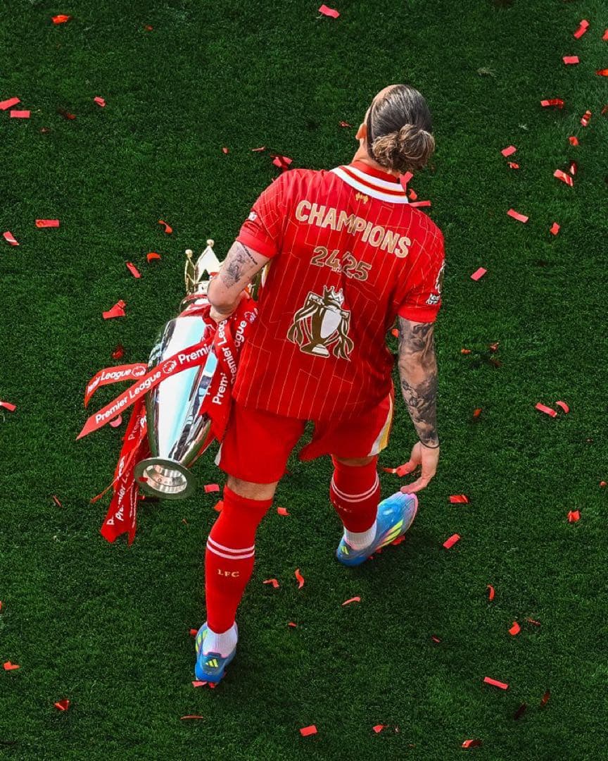 リヴァプール24-25 オーセンティック正規品　プレミアチャンピオン仕様