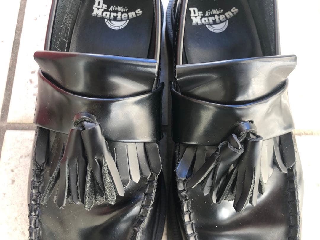 Dr. Martens ブラックADRIAN タッセルローファー　UK7